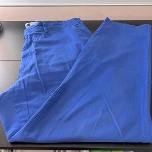 Nautica Men's Pants "Beacon" Cotton Spandex Blue Size 40/32 Spring Casual